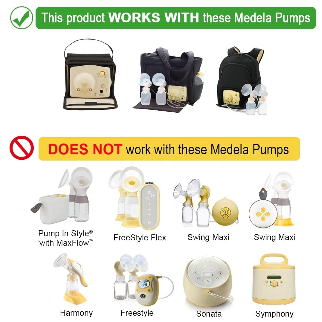 Breast Pump Kit Compatible with Medela Pump in Style Advanced Breast Pumps;2 Breastshields (One-Piece, 25Mm), 4 Valve, 6 Membrane, & 2 Pump-In-Style Tubing Can Replace Medela Pumpin Style Valve